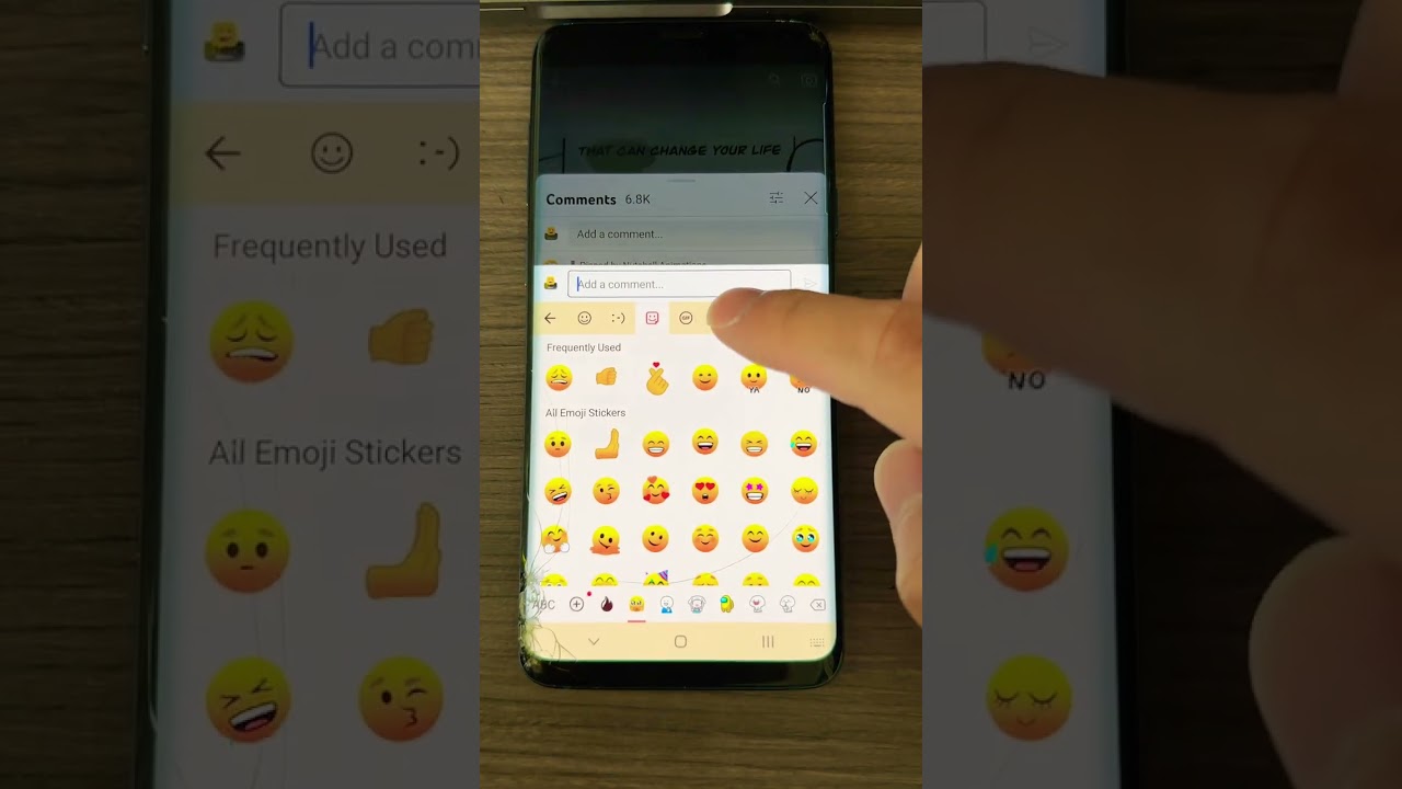Typing textart with best keyboard 😏 #text #viral #like #keyboard #emoji #facemoji #tutorial #howto
