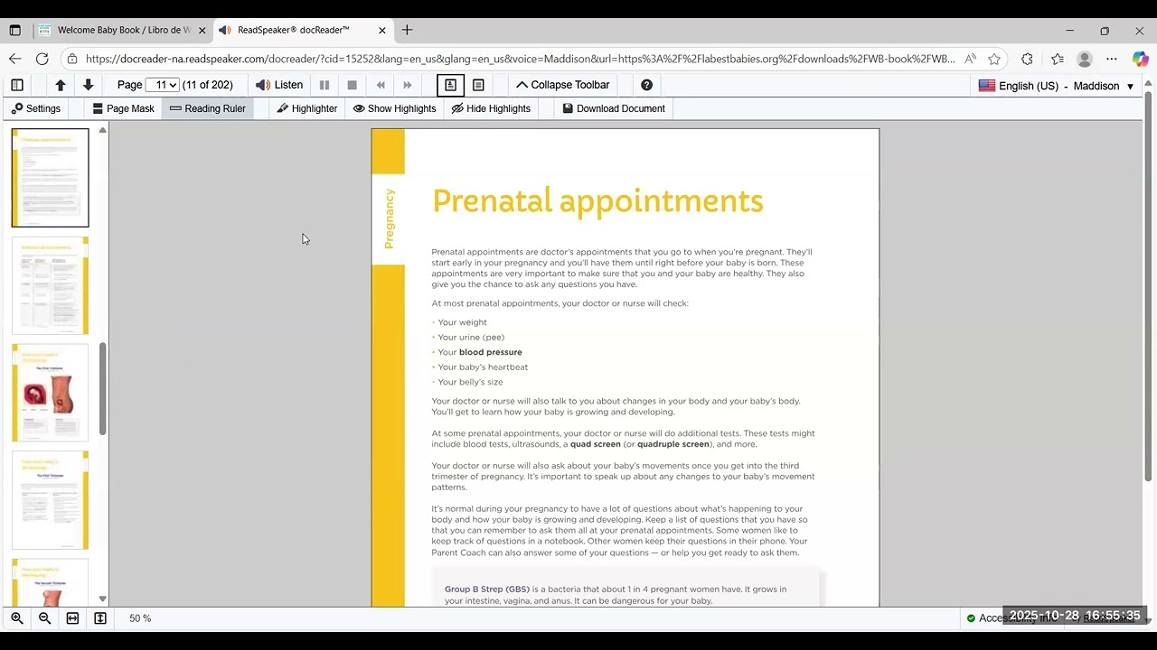 Welcome Baby Book Audiobook Demo