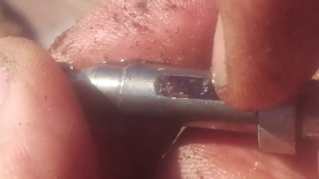 Stihl Pole saw chain not oiling. Removal and installation