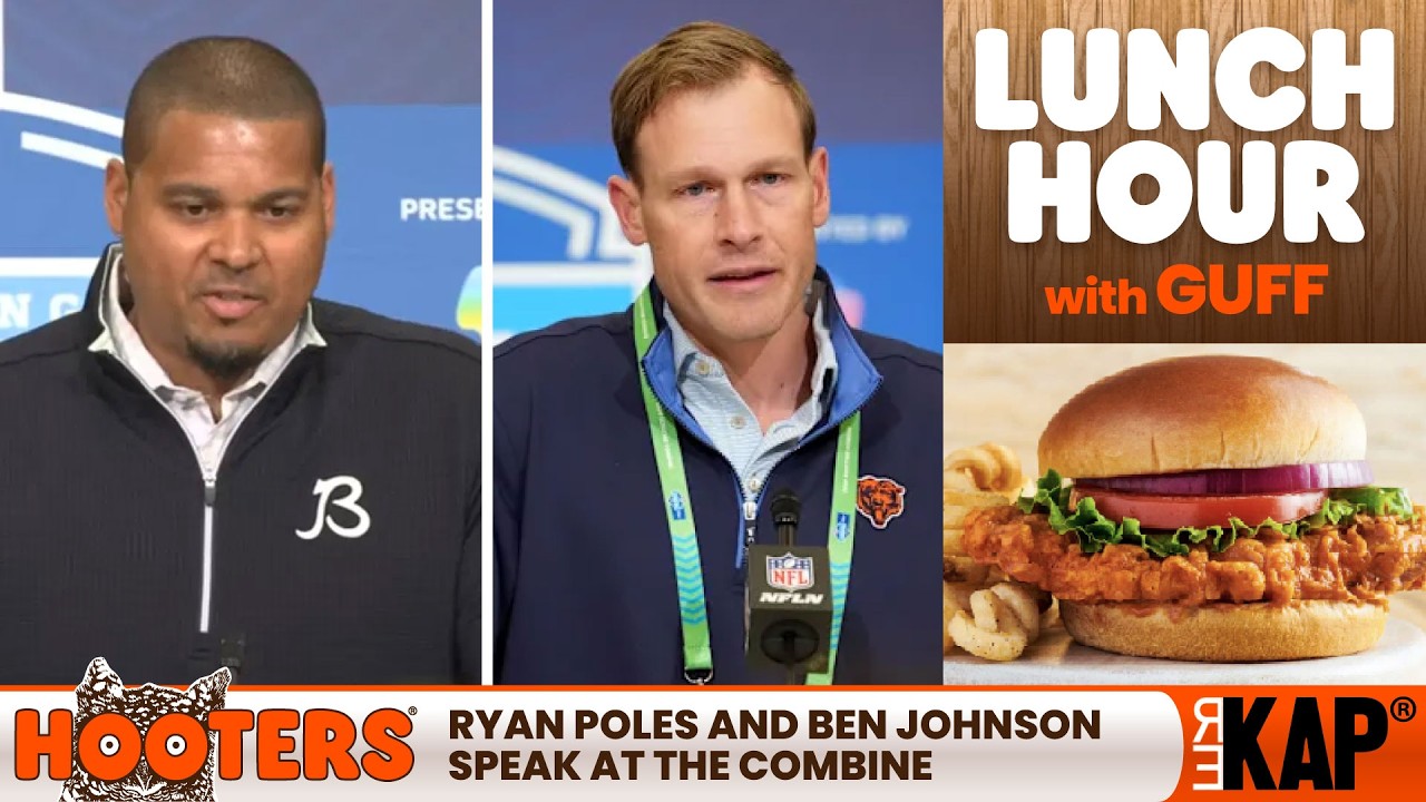 🍔 REKAP ® Lunch Hour: Ryan Poles, Ben Johnson speak to kick off NFL Combine