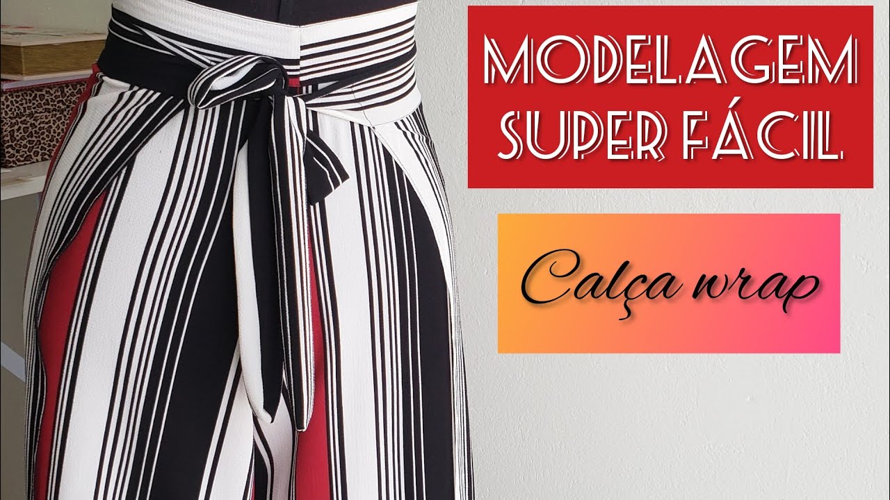 Modelagem Super Fácil: calça envelope