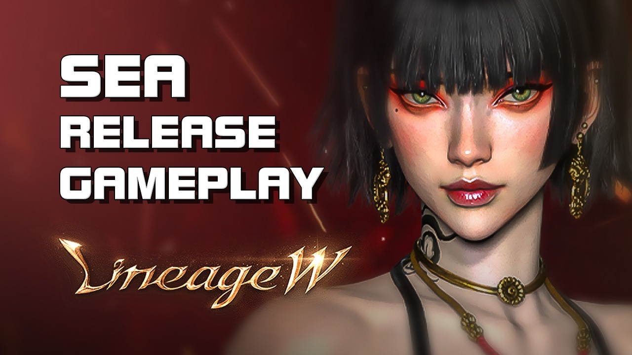 Lineage W - SEA Release Gameplay lvl 1~25 - PC Version - Mobile/PC - F2P - EN