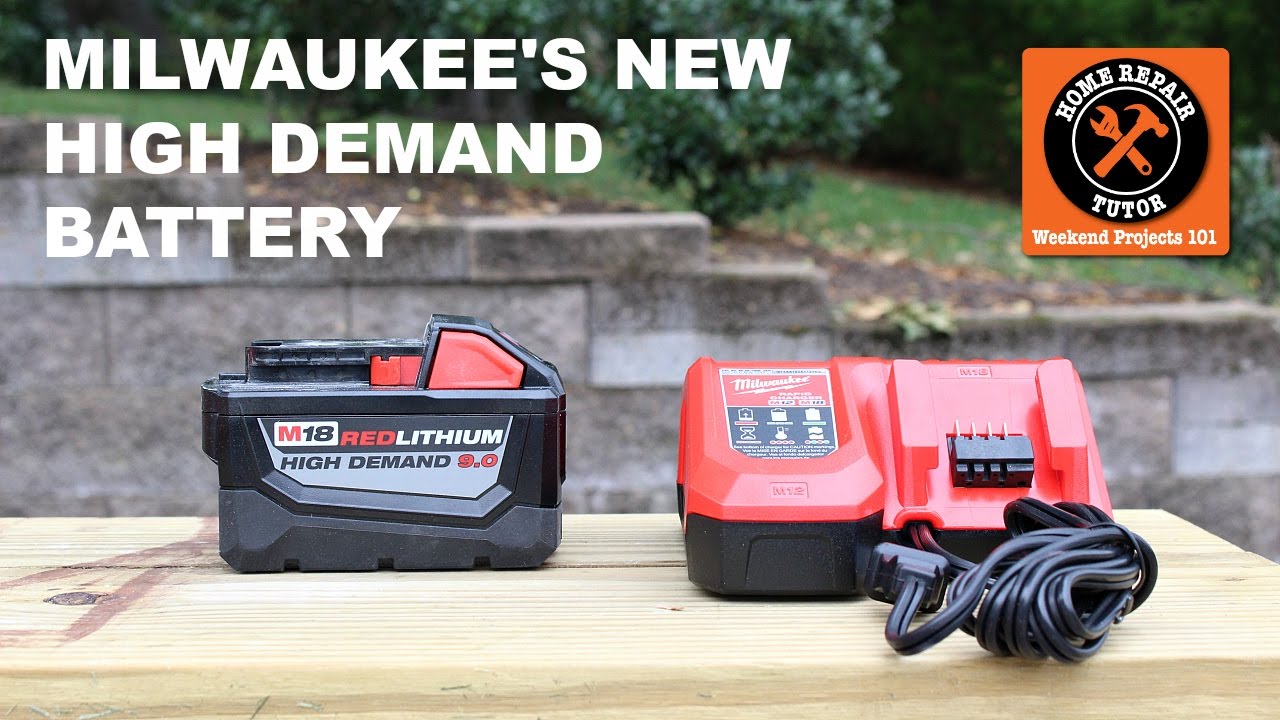 Milwaukee's NEW High Demand M18 9.0 Ah Battery (HIGH OCTANE!!)