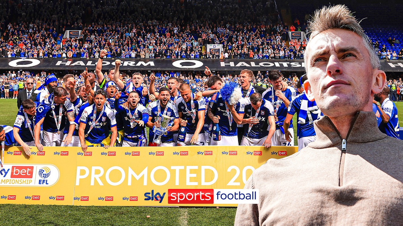 How Kieran McKenna took Ipswich Town from League One to Premier League