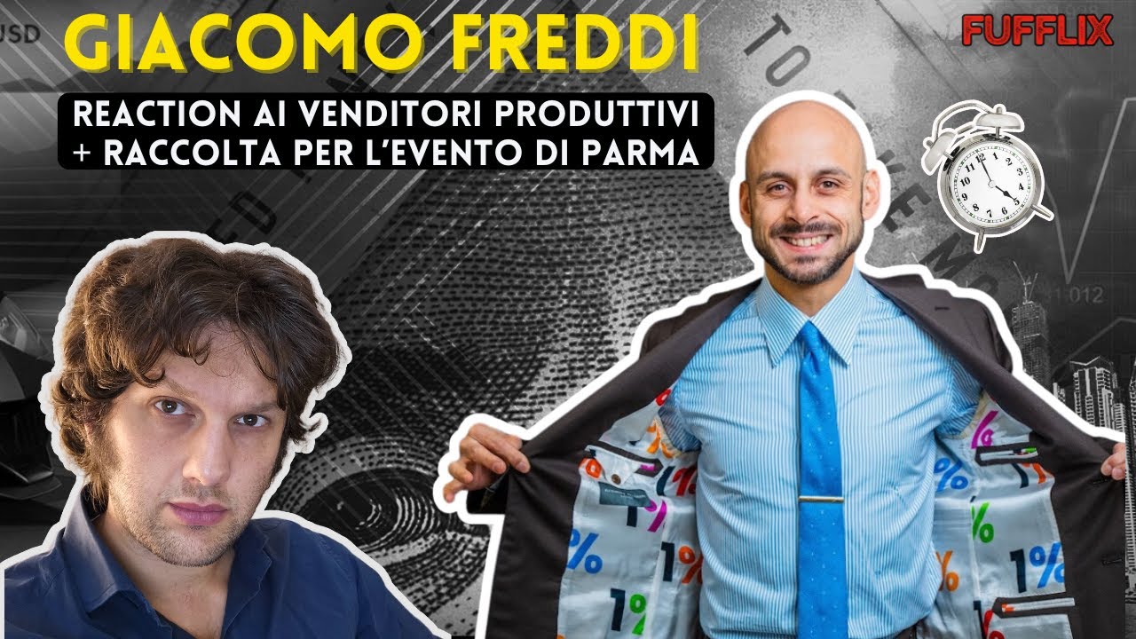 Giacomo Freddi: reaction ai venditori produttivi + andiamo al suo evento