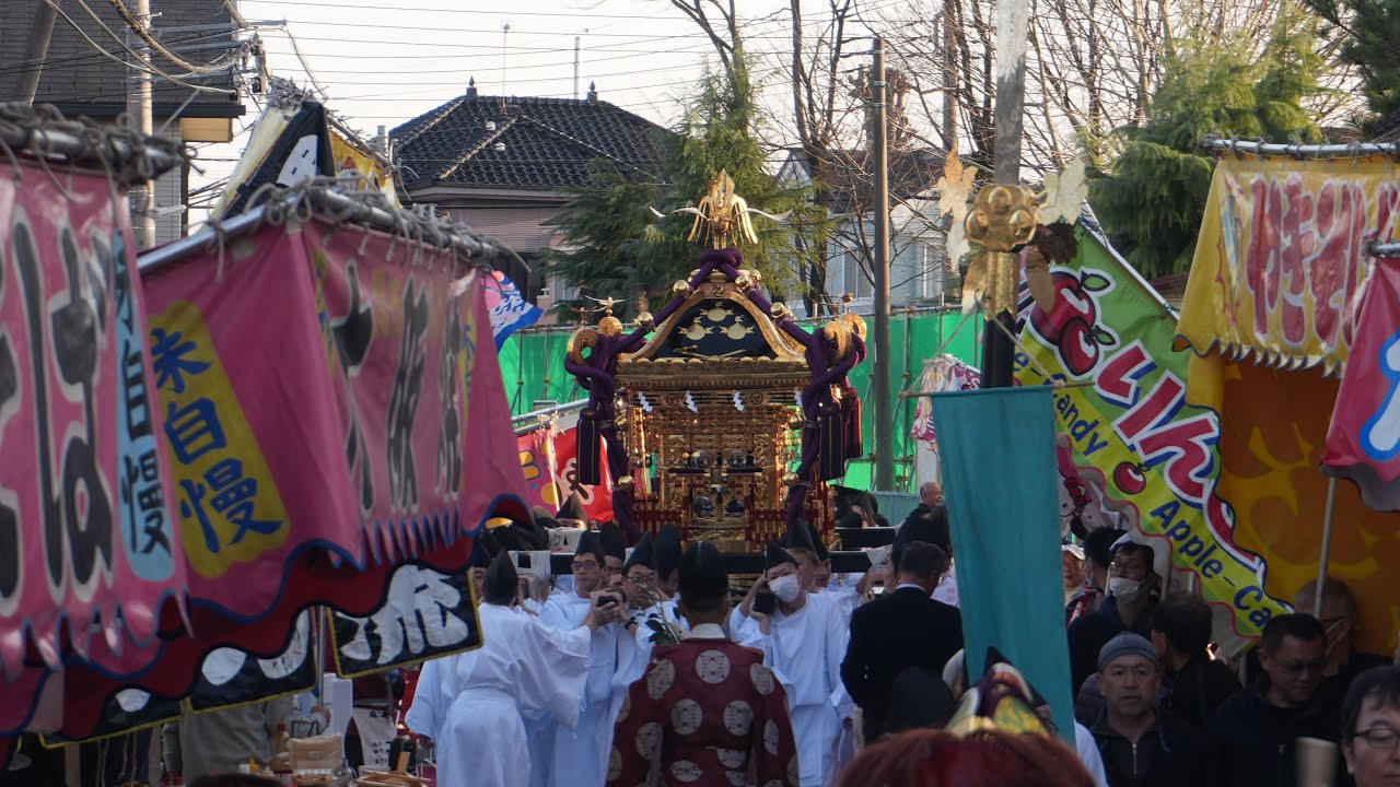 令和8年　備後須賀稲荷神社初午大祭　御神輿渡御