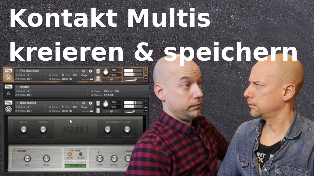 Multis in Kontakt erzeugen und speichern