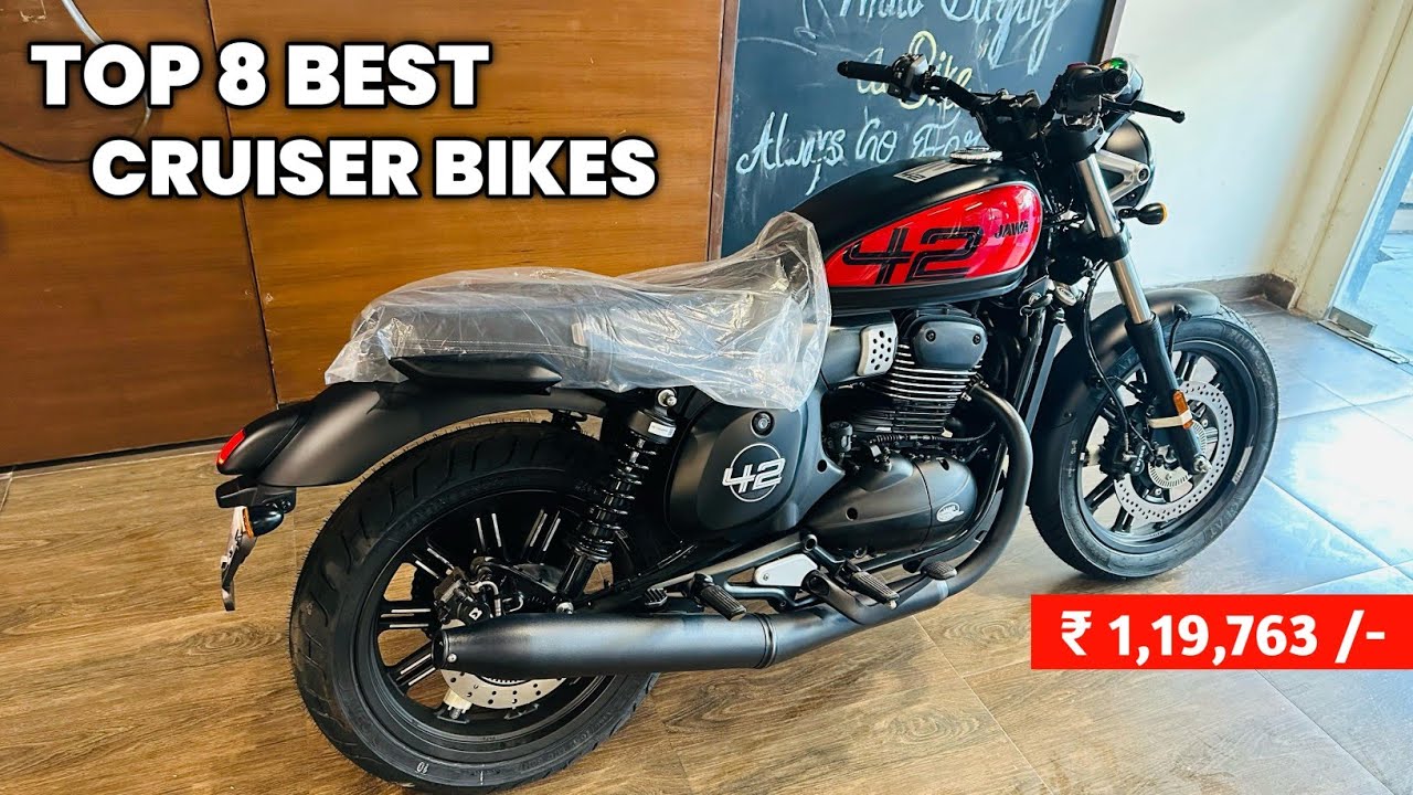 Top 8 Best Cruiser Bikes in India 2025 | From Rs. 1.19 Lakh | Best Looking Cruiser Bikes in India