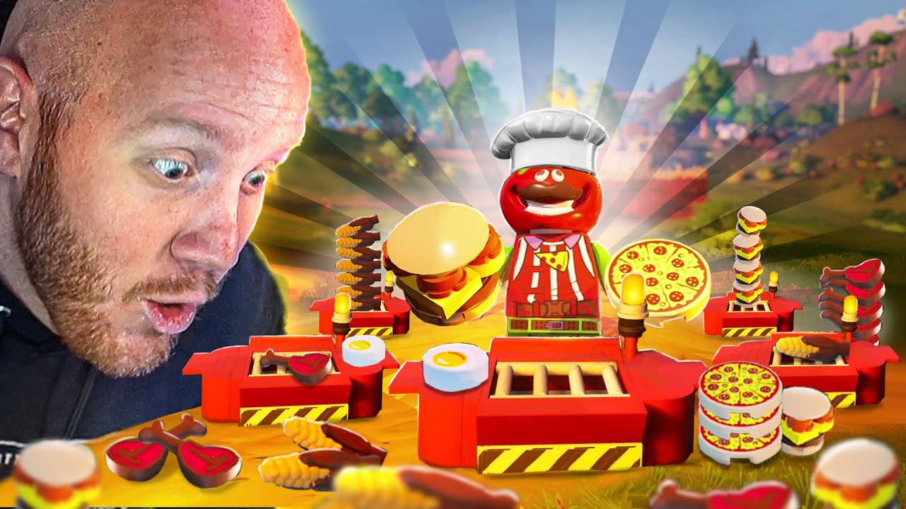 I BECAME A MASTER CHEF IN LEGO FORTNITE...