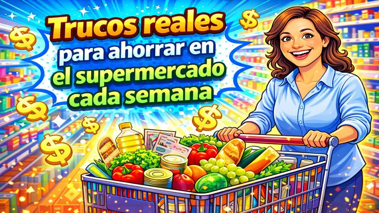🛒💸 Trucos reales para ahorrar en el supermercado cada semana