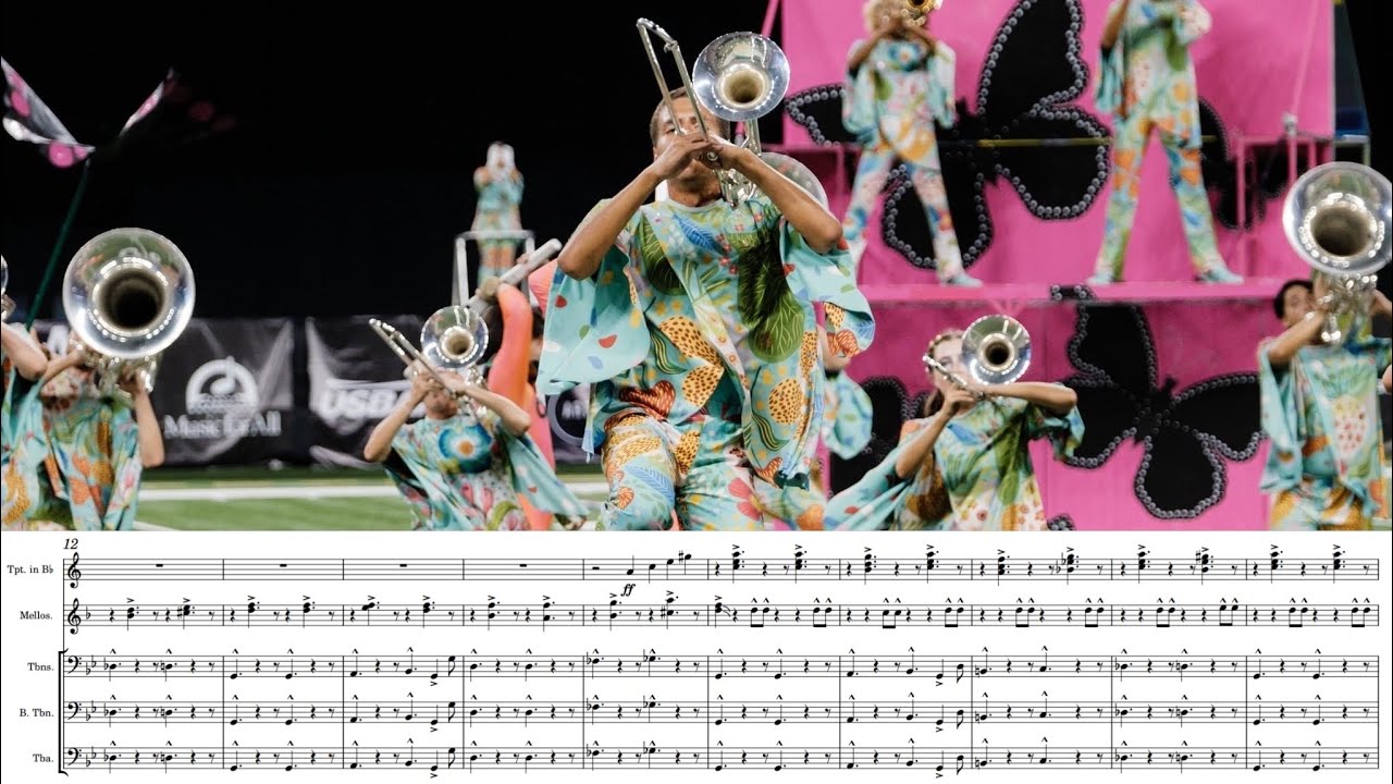 Bluecoats 2023 - The Garden Of Love - Trombone Feature