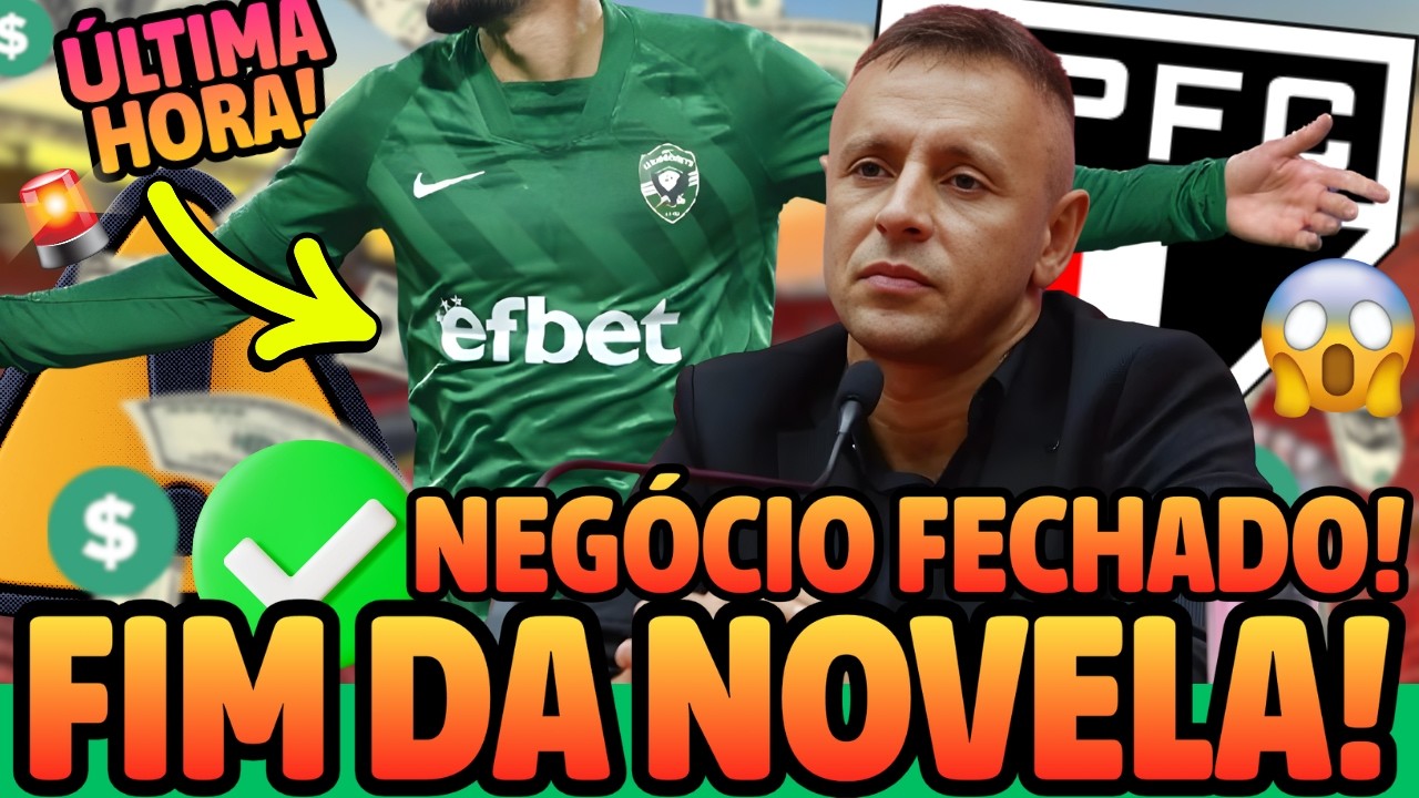 NEGÓCIO FECHADO! RAFINHA INTERFERE EM NEGOCIAÇÃO E AJUDA O SÃO PAULO NA CONTRATAÇÃO DE +1 JOGADOR!