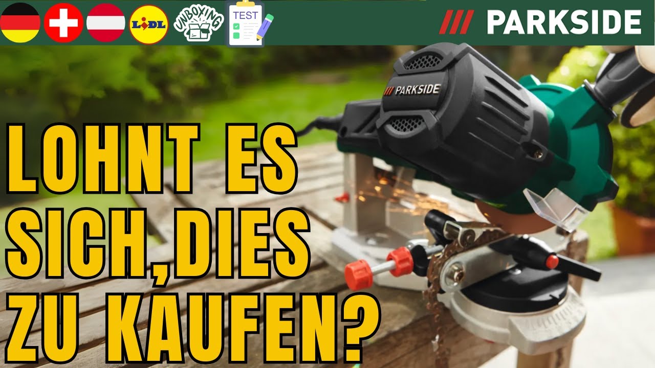 KETTENSCHÄRFGERÄT Parkside PSG 85 B2 PEKSG DEUTSCHLAND DEUTSCH  SWITZERLAND  AUSTRIA LIDL
