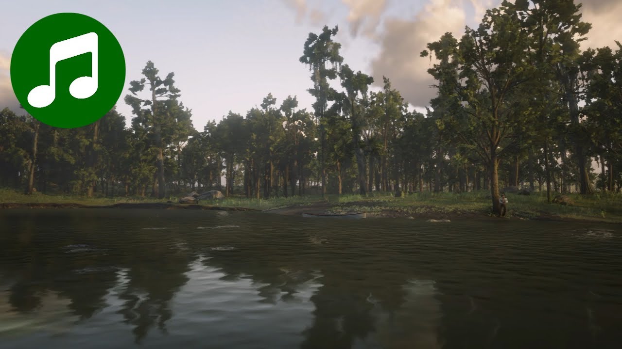 RED DEAD REDEMPTION 2 Ambient Music & Ambience 🎵 Swamp River (RDR2 Soundtrack | OST)