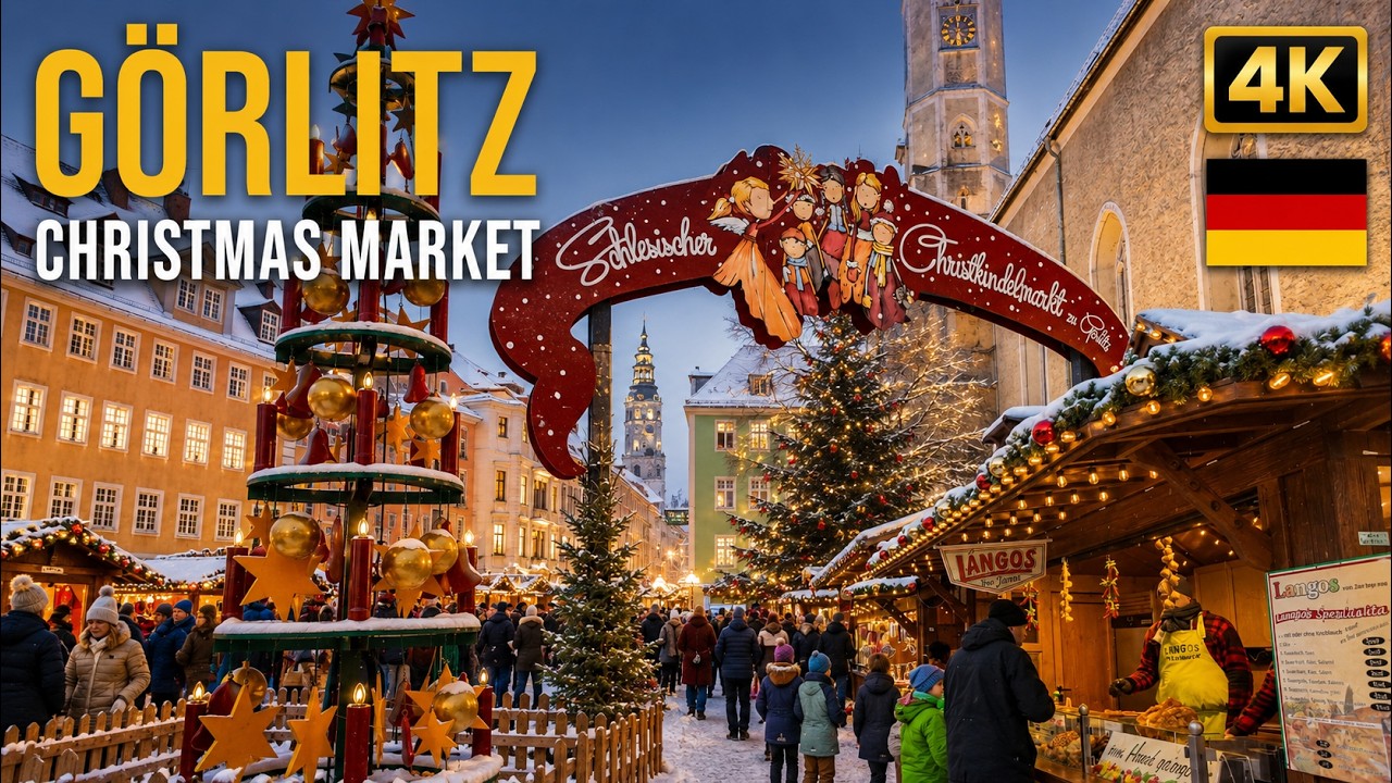 Görlitz Weihnachtsmarkt 2023 🎄 Spaziergang über den Schlesischen Christkindelmarkt 🤶