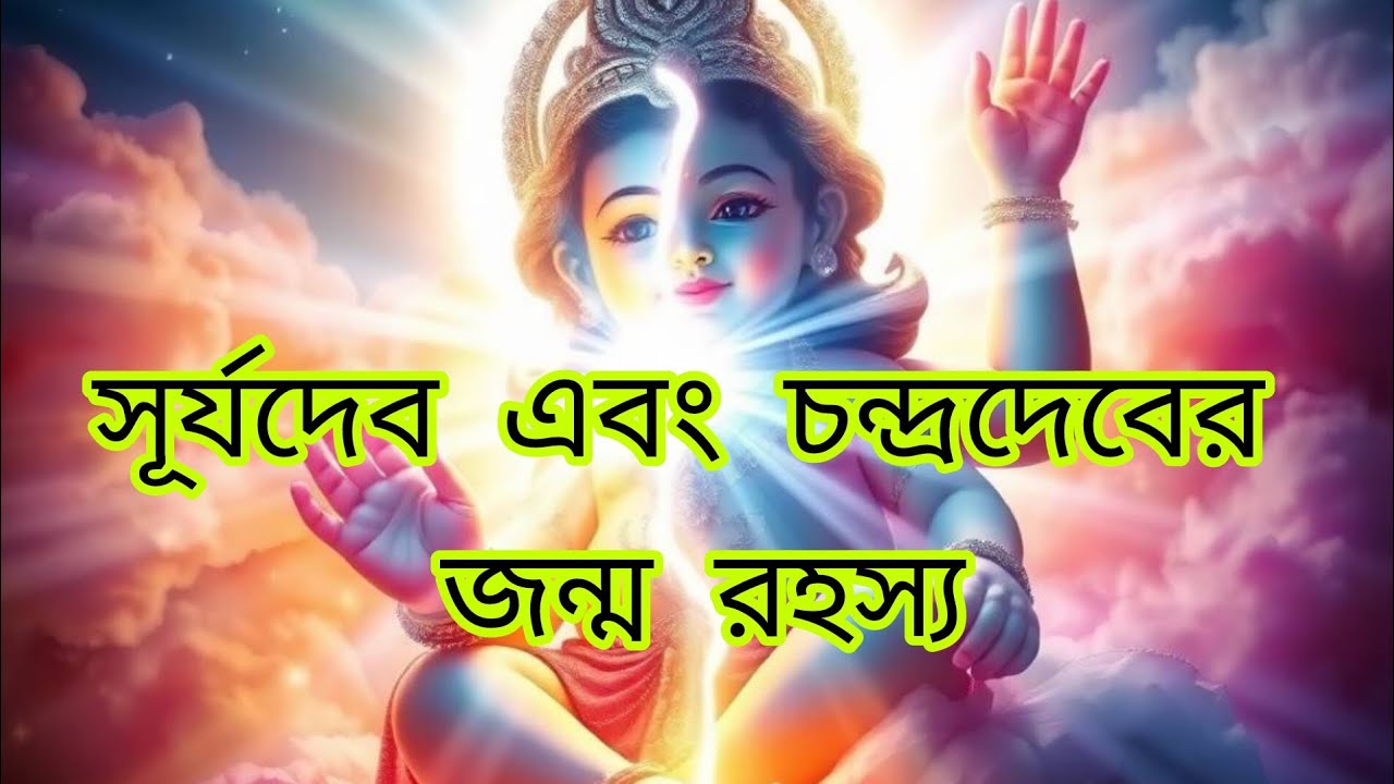   🙏সূর্যদেব☀️চন্দ্রদেব🌙জন্ম রহস্য 😱| Surya & Chandra 😱| Hindu Mythology Bangla #সূর্যদেব #চন্দ্রদেব 