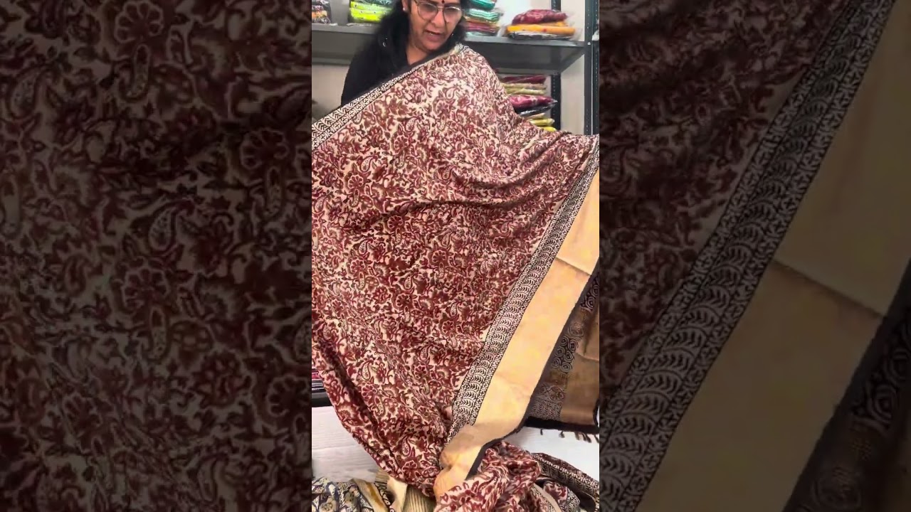 Beautiful Chanderi Silk Sarees💫