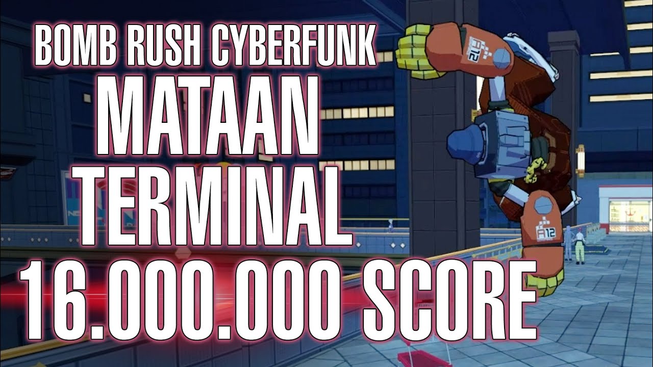 Mataan Tricked - Hit a 16.000.000 score combo - Bomb Rush Cyberfunk