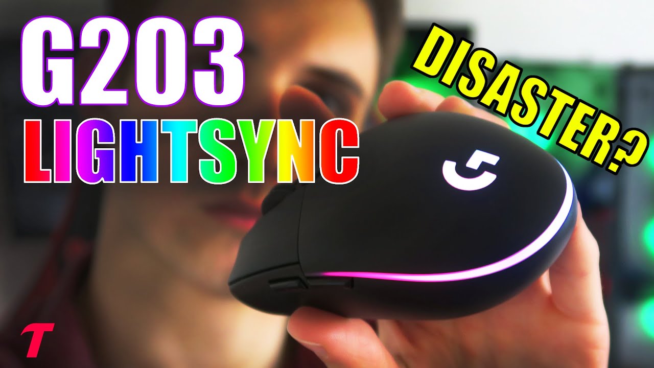 Logitech G203 LightSync Mouse Review - An Ergonomic Disaster? ($40 Gaming Mouse)