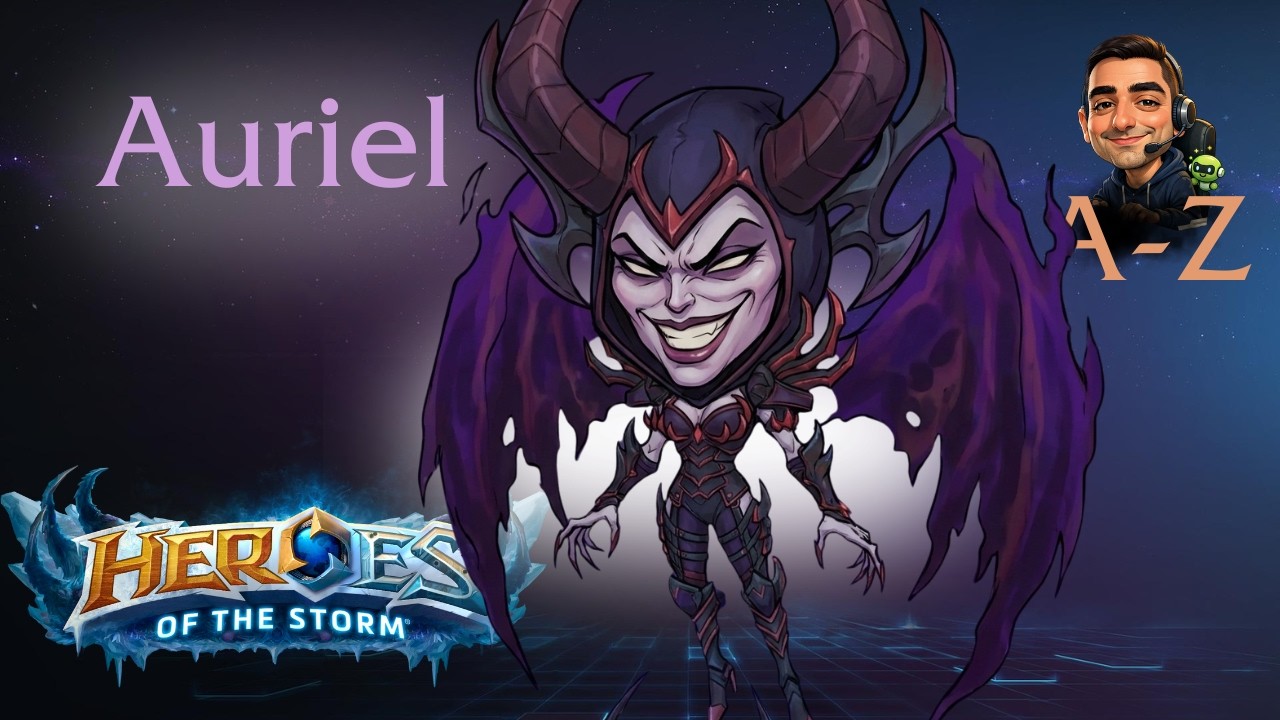 Heroes of the Storm de A-Z - AURIEL GAMEPLAY #08 (MERECEMOS PERDER...)