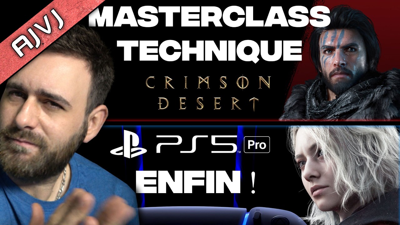Crimson Desert va bien tout exploser ! PSSR améliorée, préco de GTA 6 en approche, la suite de GOW…
