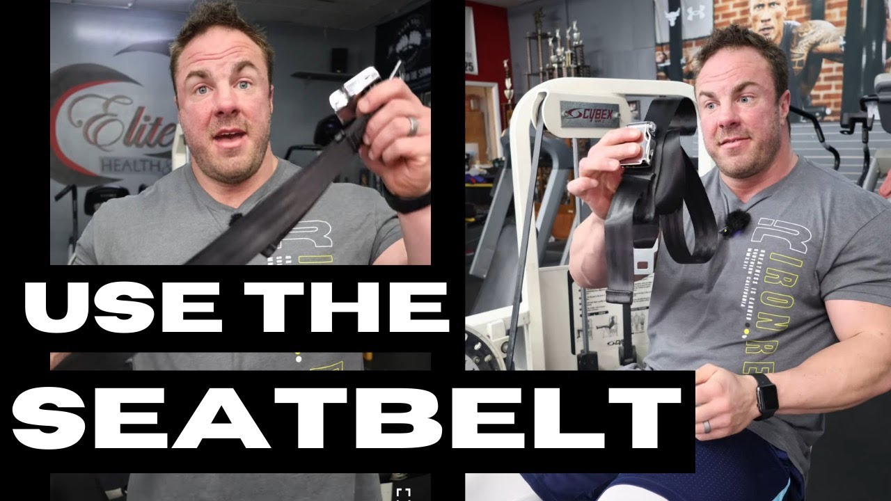 Using a Seat Belt for Leg Curls and Extension (Why I Suggest It!)
