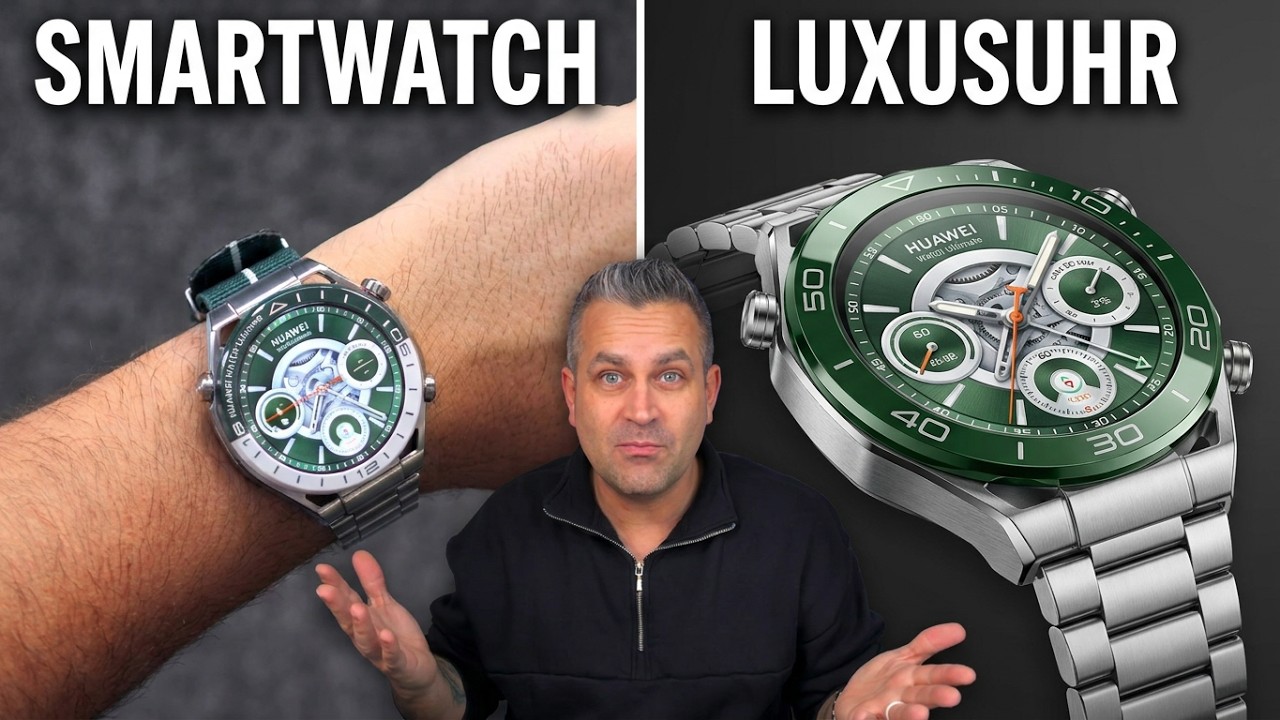 Lohnt sich die Huawei Watch Ultimate Green Edition?