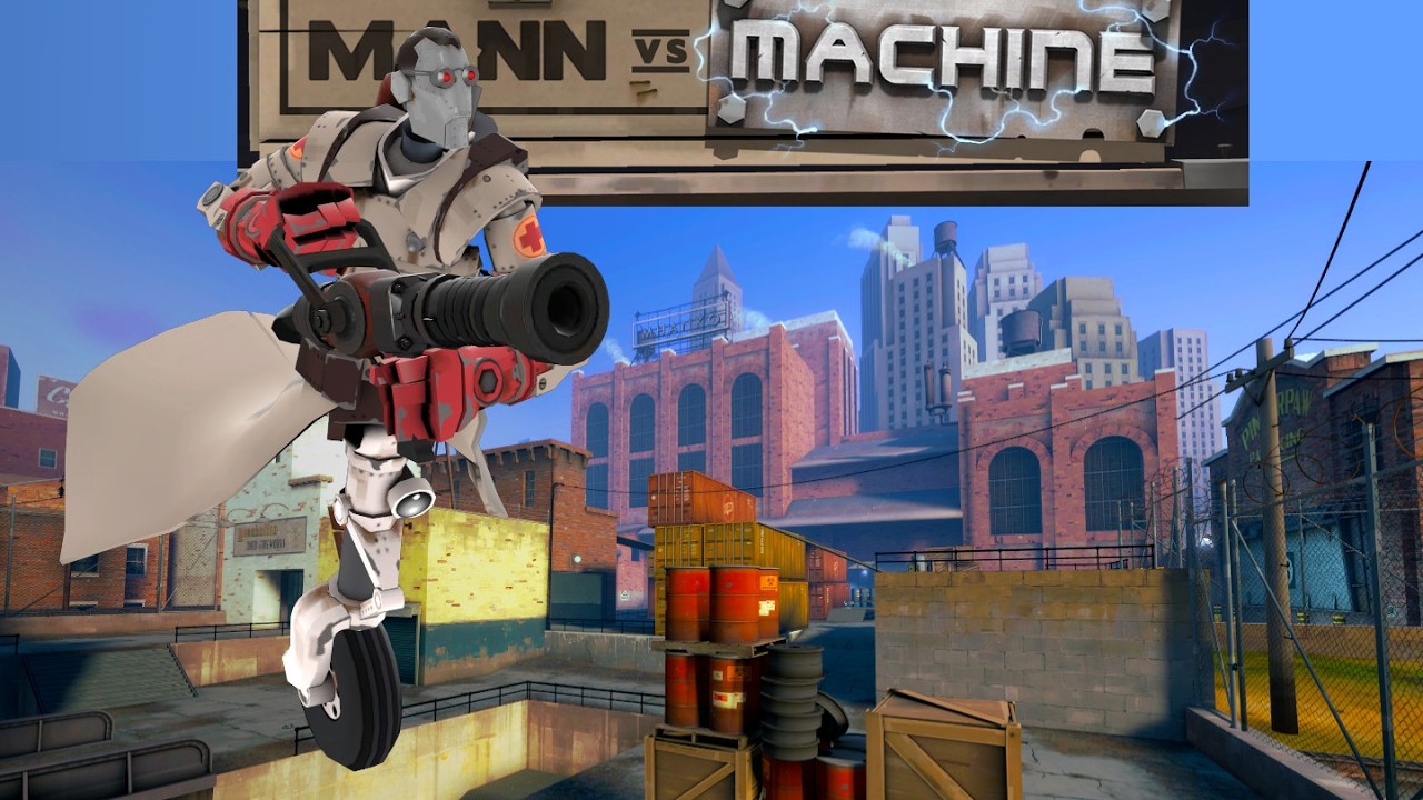 Medic in Mann vs Machine (TF2)