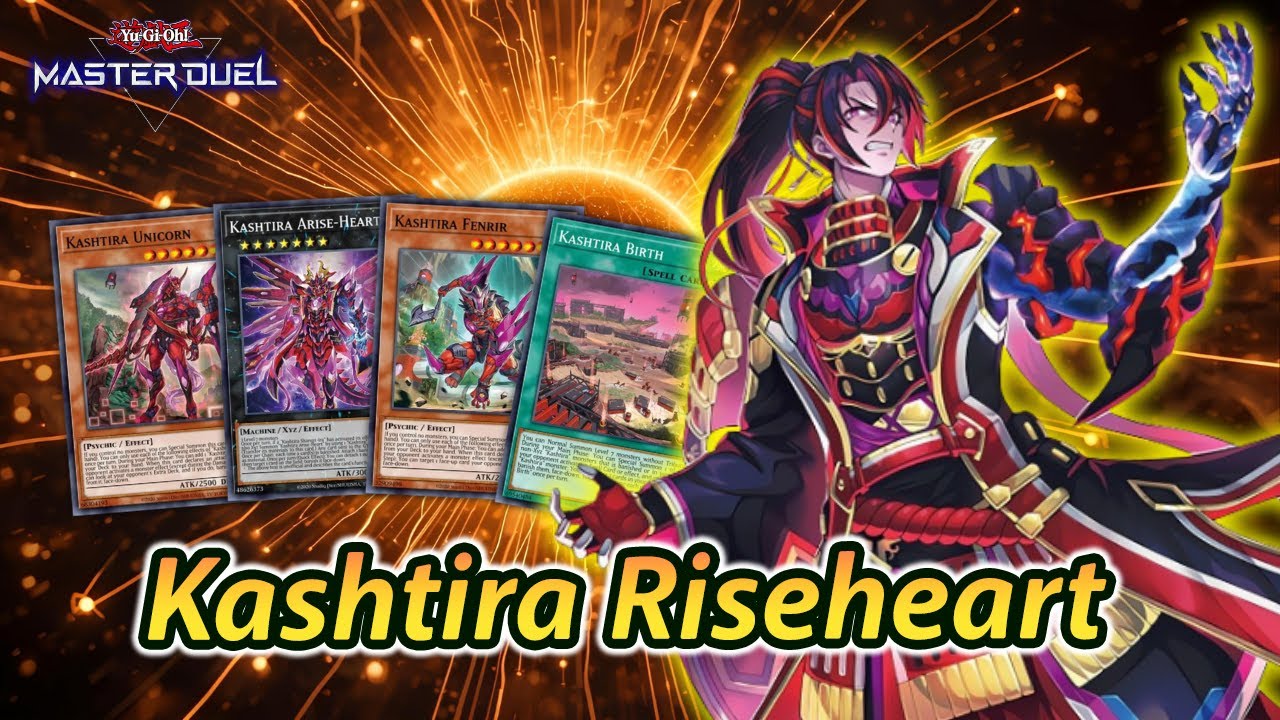 Pure Kashtira December Deck Master Duel / Lock Monster Zone, Lock Spell Zone & Banish Control