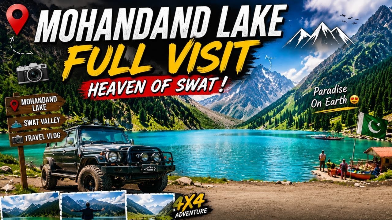 A Trip to Mahodand lake , Saif ullah lake , Kalam valley, Swat , KPK , The Land of lakes |