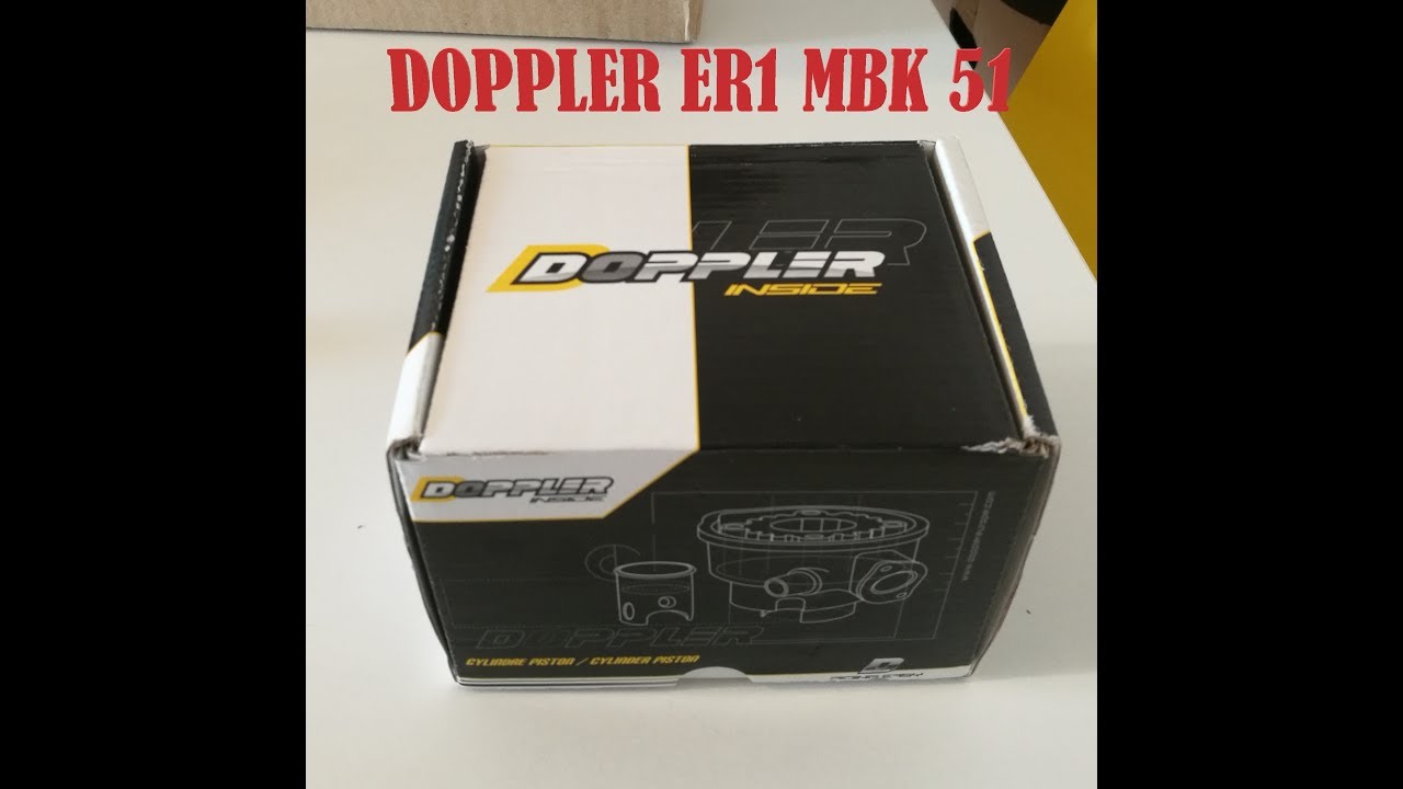 #UNBOXING 1 : UN NOUVEAU MOTEUR ! KIT DOPPLER ER1 MBK 51