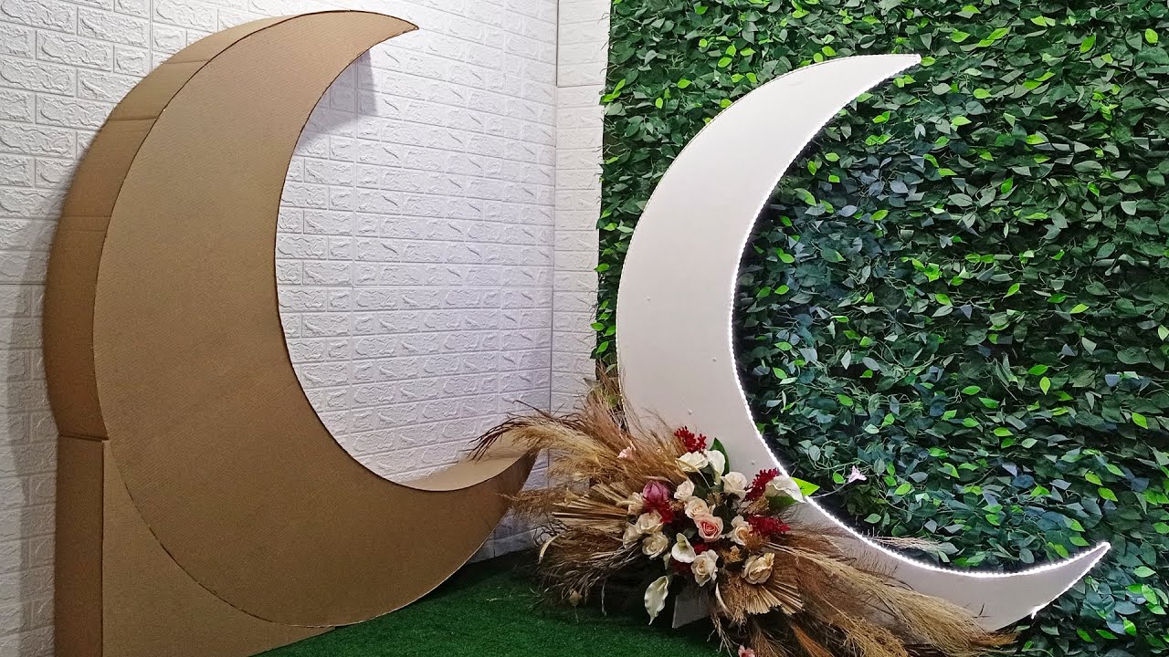 Deixe a lua iluminar seu casamento: dicas para criar uma decoração inesquecível! Como Fazer LUA DIY