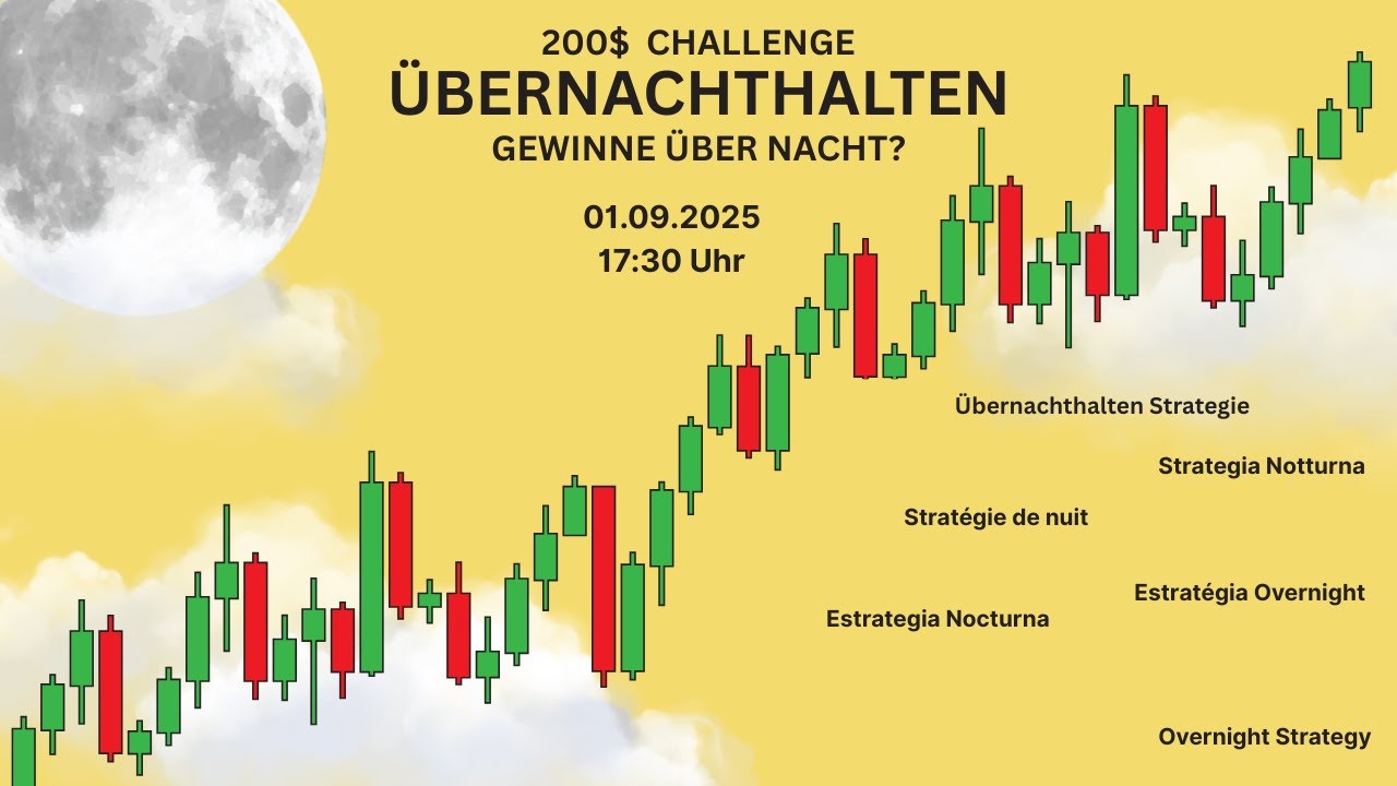 📈 Tägliches Update zur Übernachthalten-Strategie 01.09.2025 17:30 Uhr📈