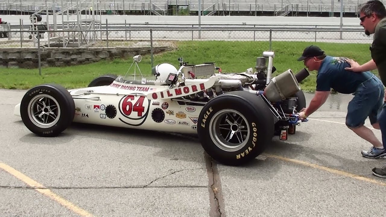 Vintage Indy Car Action - Gateway Motorsports Park - Oval Track Racing USAC