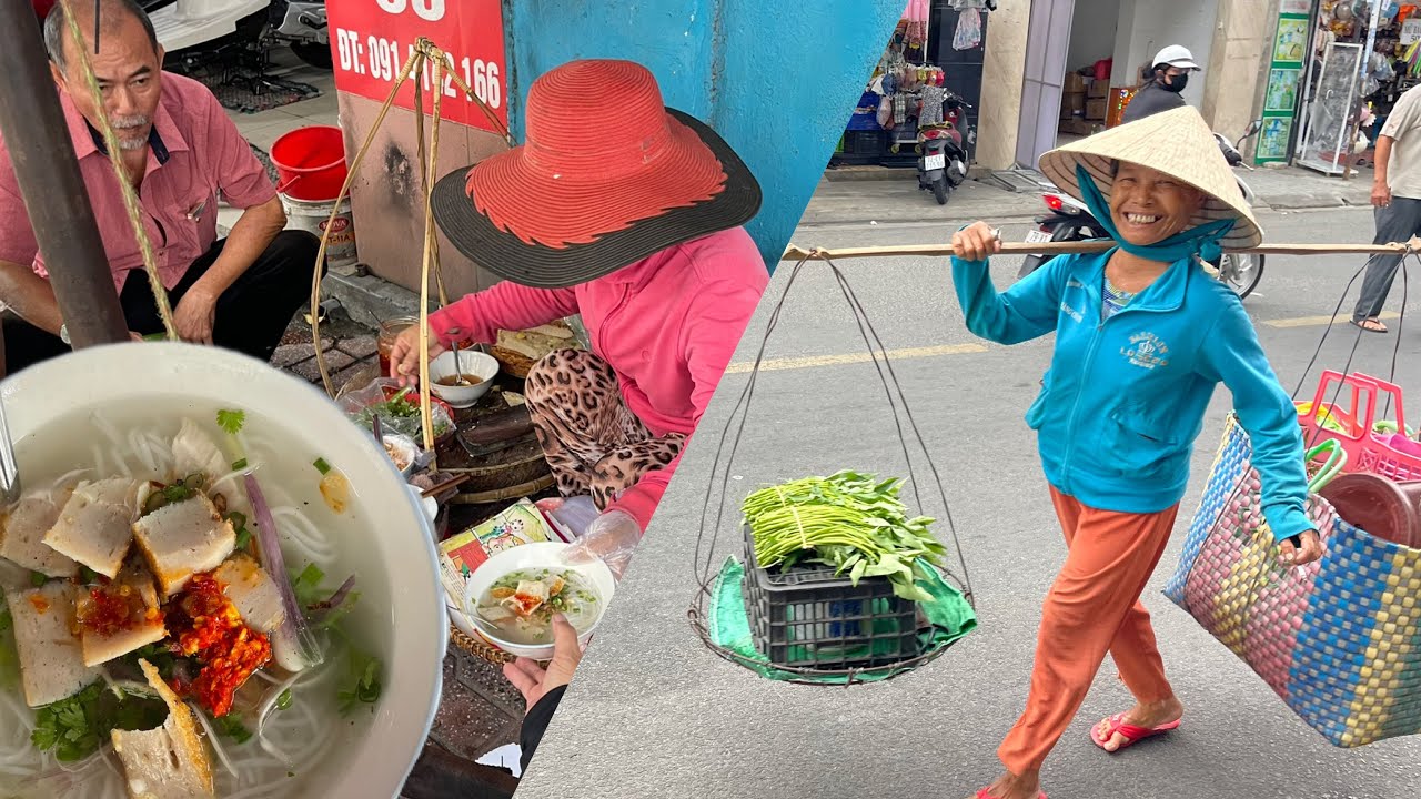 Hấp Dẫn Tô Bánh Canh 20k Hè Phố Nha Trang | Vội Vã Dưới Cơn Mưa