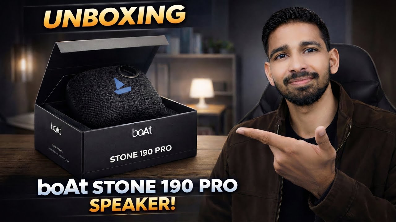 Boat stone 190 pro review | Budget King of 2026? | Latest boat speakers | Unboxing 🔥| Best Speaker