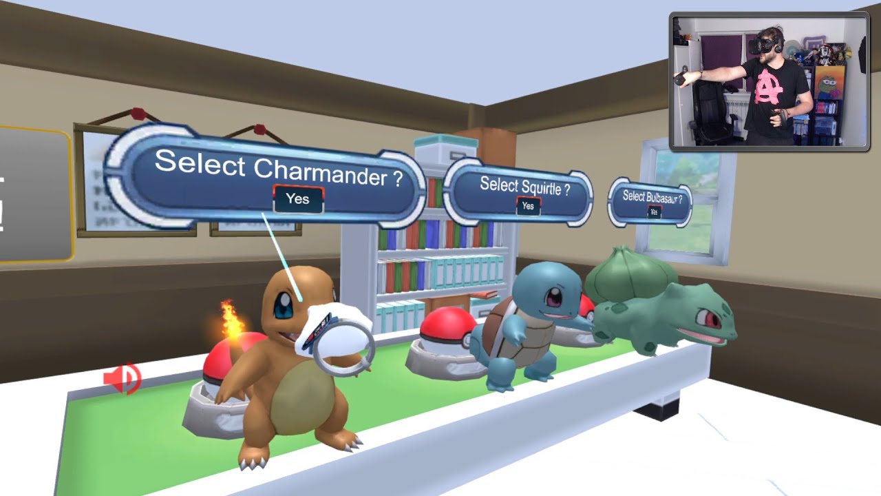 [VR] Pierwsze wrażenia z gry o Pokemonach na VR - Pokemon VR