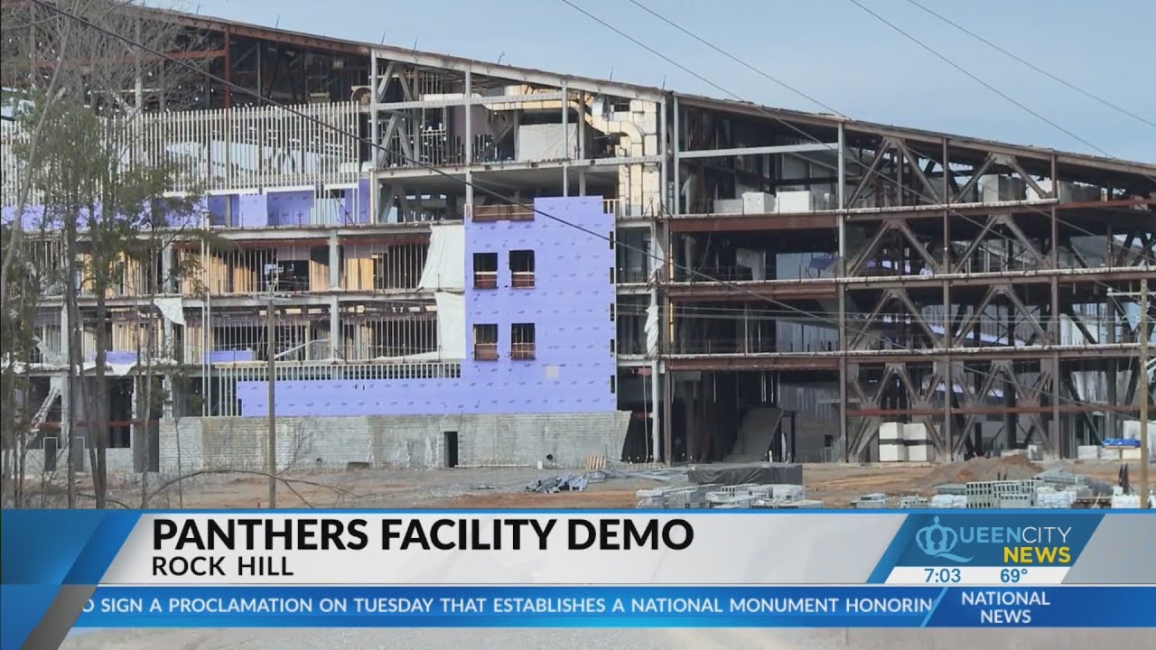 Panthers Rock Hill facility to be demolished