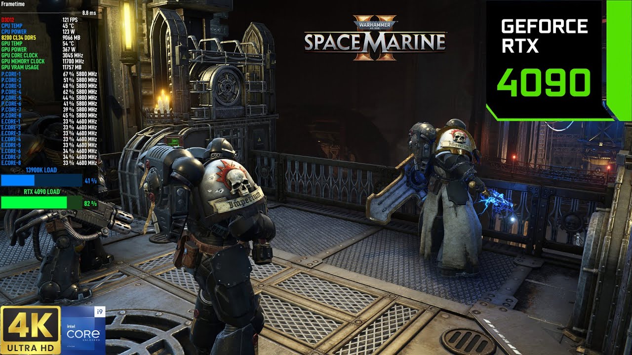 Warhammer 40,000: Space Marine 2 - 4K DLSS Ultra Settings | RTX 4090 | i9 13900K