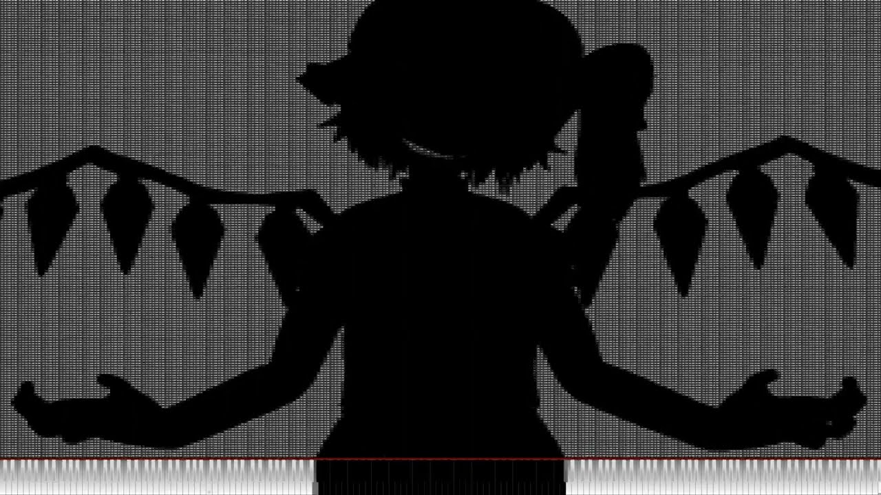 [Black MIDI] Bad Apple!! Animation | Minelolpride’s Note Hyper Scrolling Proof of Concept