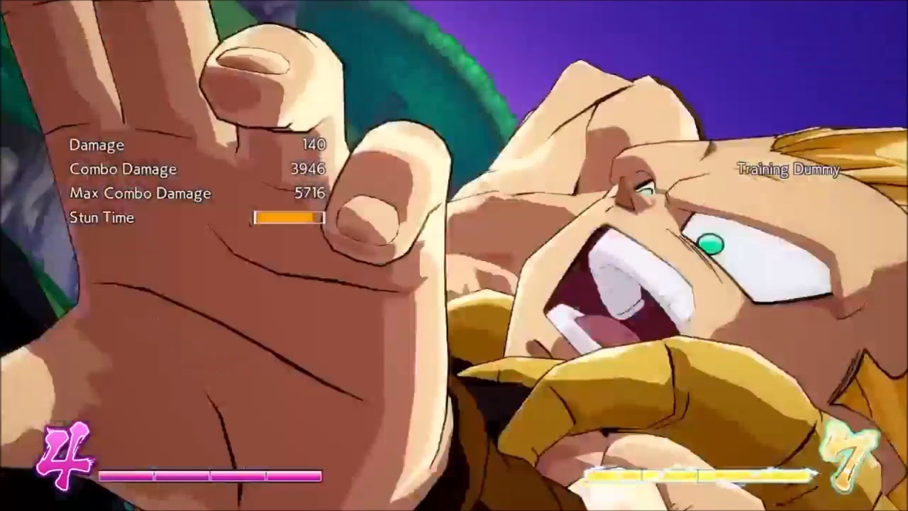 Gotenks combo video part 1 DragonBall Fighterz