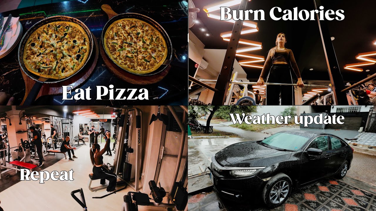 Workout Done, Pizza Time! Fun Day Out Vlog | Vlog