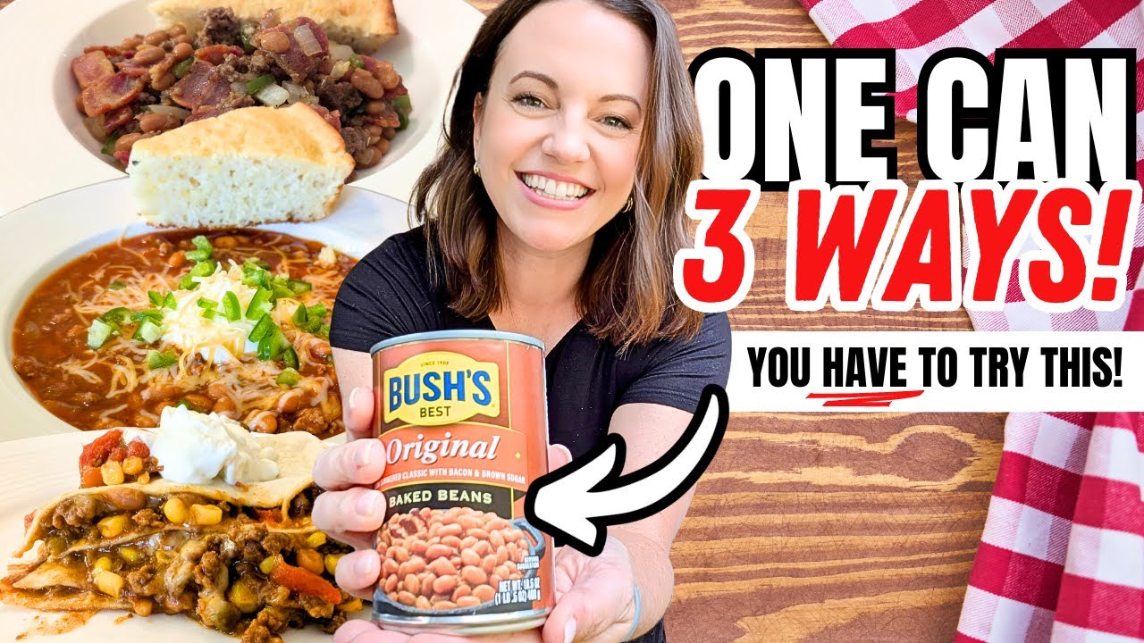 3 Unique Ways to use BAKED BEANS in Your Dinners!