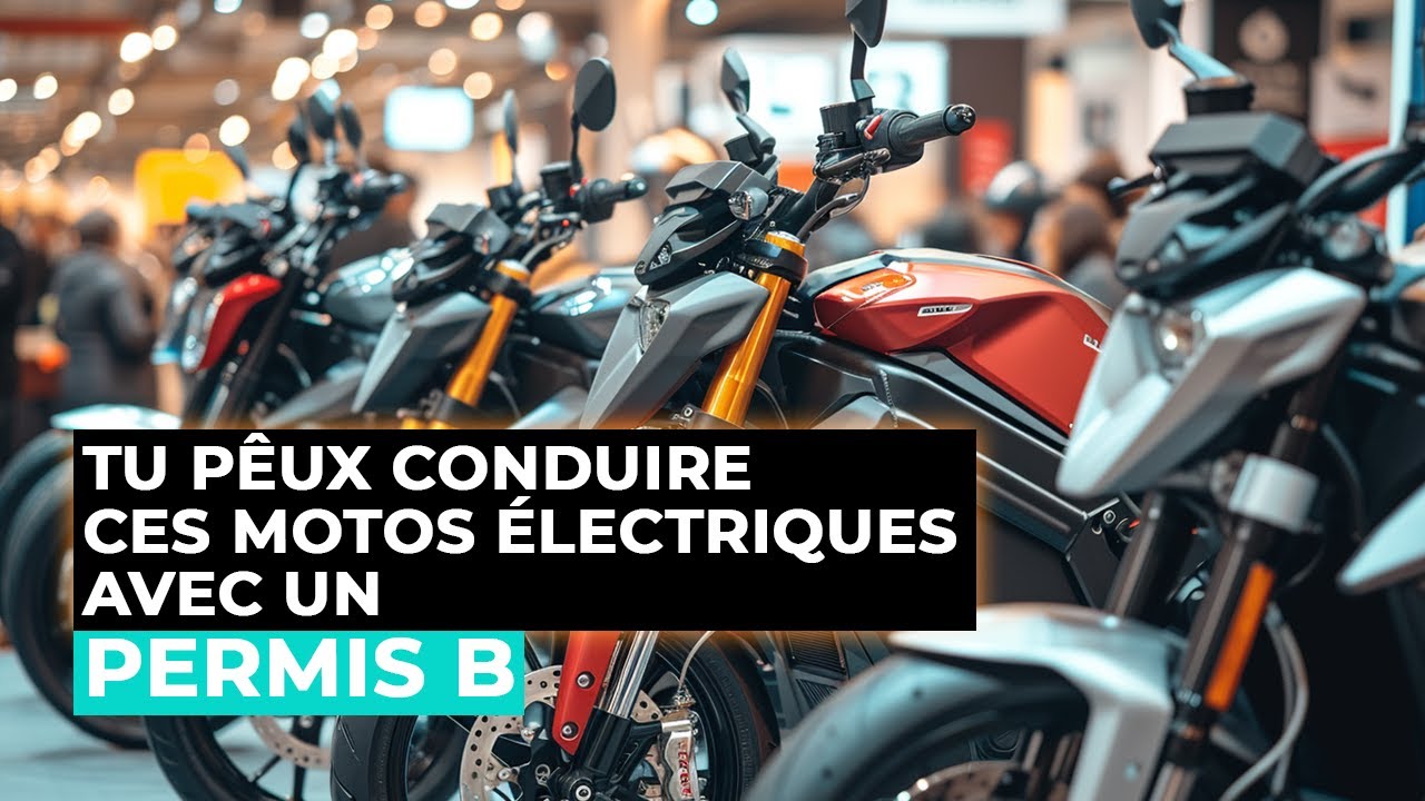 La moto &eacute;lectrique qui d&eacute;fie les r&egrave;gles du permis B ! #Moto&Eacute;lectrique #permisb #technologie