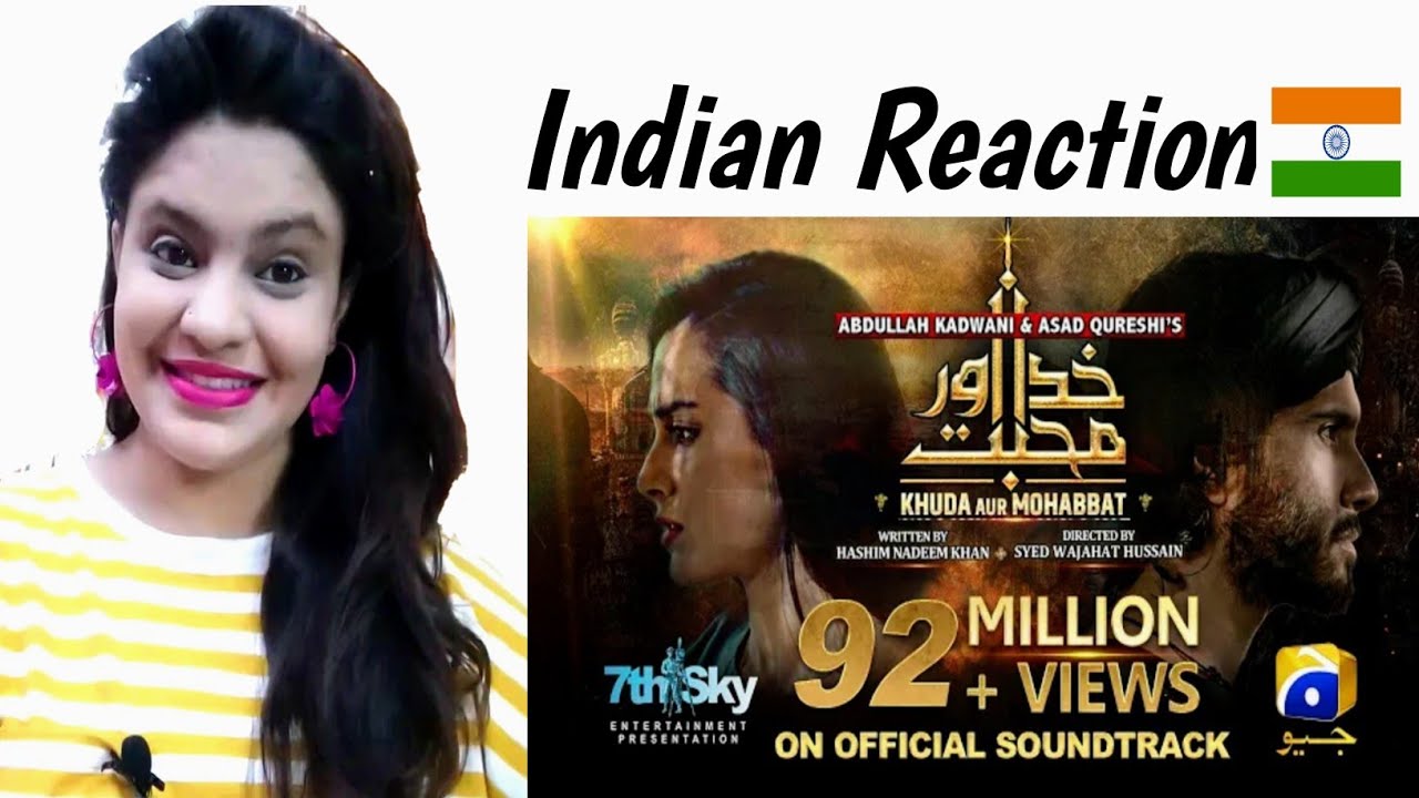 Indian Reacts to Khuda Aur Mohabbat Ost || Rahat Fateh Ali Khan || Bear My Reaction 🐻