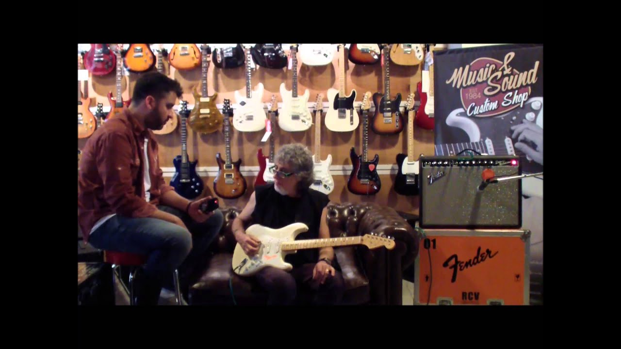 Alambre Gonzalez nos muestra su Fender Strato AV56