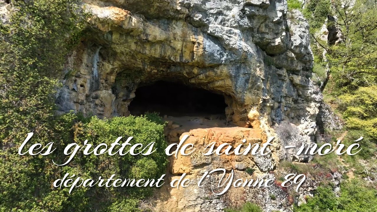 Exploration épique des mystérieuses grottes de Saint-Moré dans l'Yonne 89 I cinématique 4k