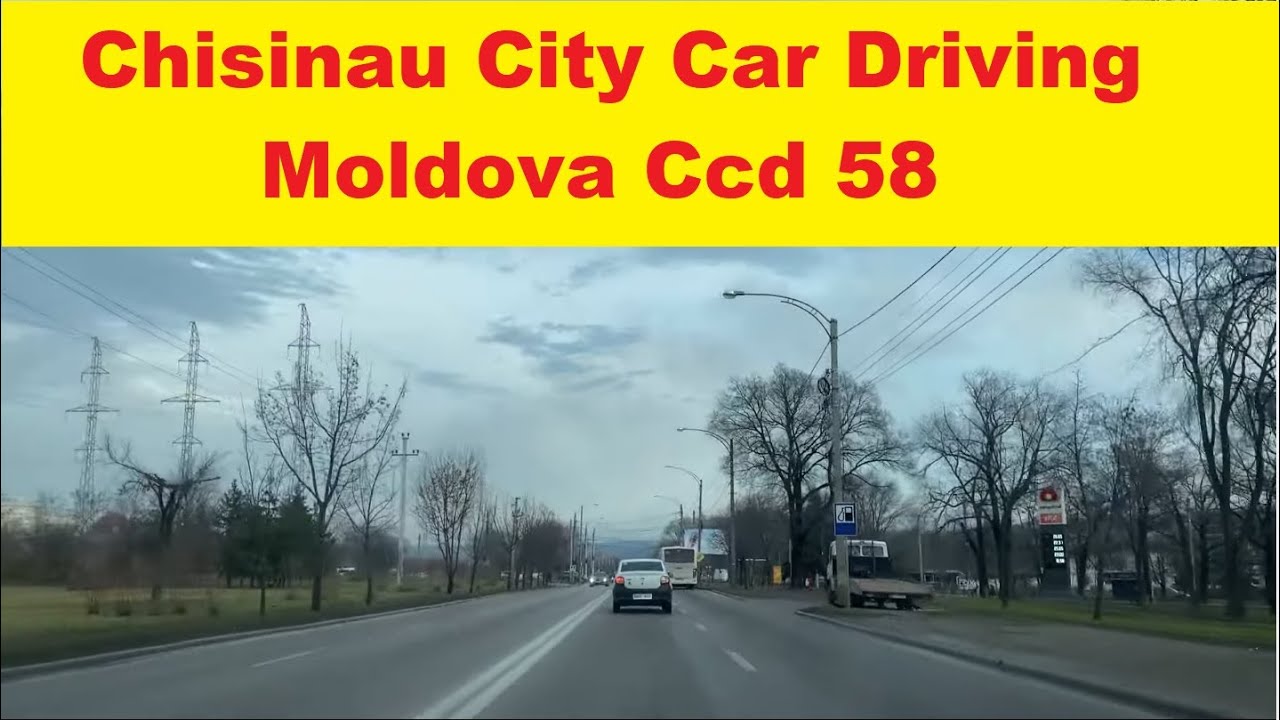 Chisinau City Car Driving Moldova Ccd 58- Ciocana Mihail Sadoveanu Str.