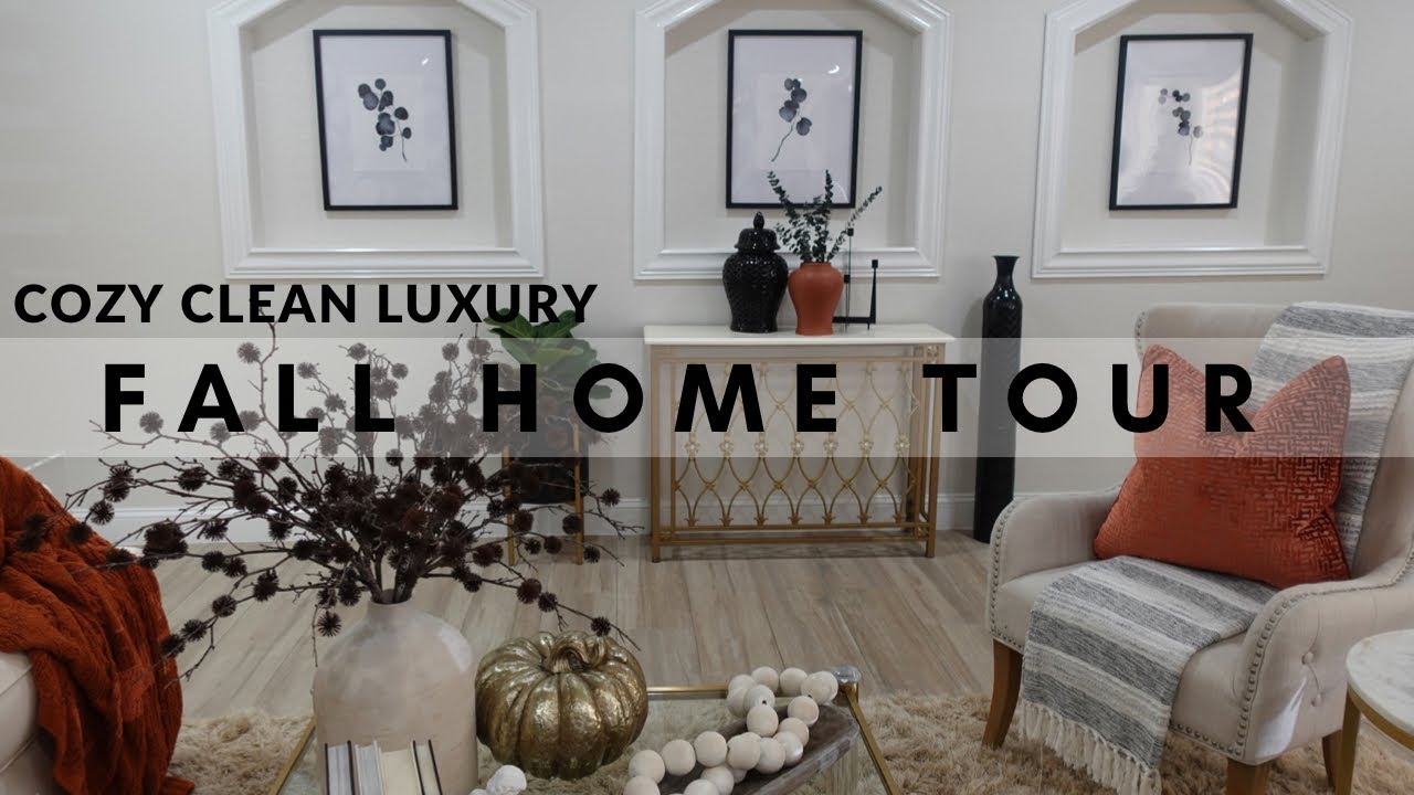 COZY CLEAN LUXURY FALL HOME TOUR | NITA'S HOME DECOR