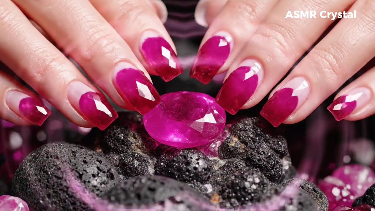 Nail ASMR | Magical Nail Transformation by Touching Materials ✨💅 Satisfying